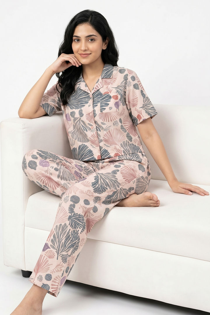 Zivame Woven Lifewear Set - Vanilla Ice — image 5